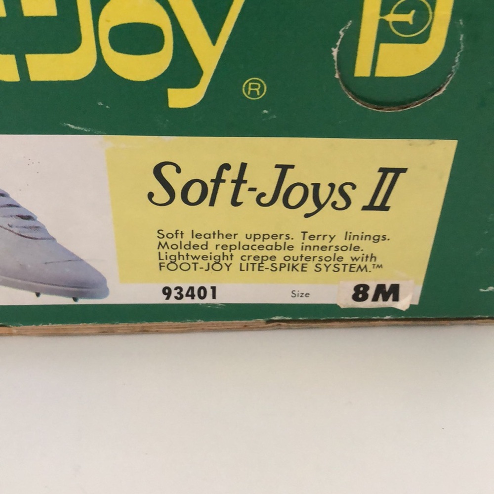 Soft Joy ll by Foot-Joy golf shoes size 8 - Picture 4 of 14